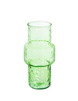 Vaso Alexandra House Living Verde Cristal 14 x 28 cm