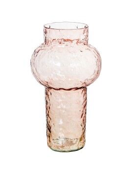 Vaso Alexandra House Living Cor de Rosa Cristal 15 x 29 cm