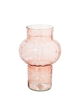 Vaso Alexandra House Living Cor de Rosa Cristal 16 x 24 cm