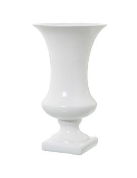 Vaso Alexandra House Living Branco Cerâmica 25 x 41 cm