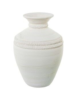 Vaso Alexandra House Living Branco Cerâmica 29 x 40 cm