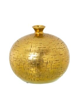 Vaso Alexandra House Living Dourado Cerâmica 20 x 19 cm