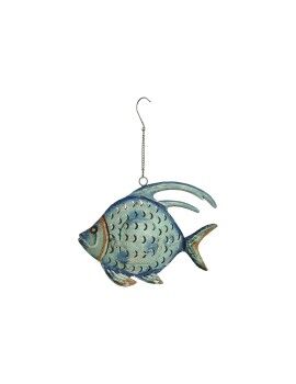 Figura Decorativa Home ESPRIT Peixe Mediterrâneo 30 x 7 x 22 cm