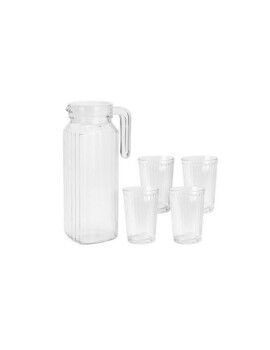 Conjunto de jarro com copos Excellent Houseware ye9000500 200 ml 1,1 L (5 Peças)