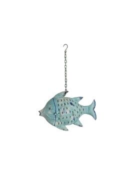 Figura Decorativa Home ESPRIT Peixe Mediterrâneo 32 x 9 x 22 cm