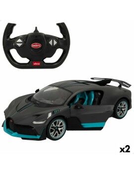 Carro Rádio Controlo Bugatti Divo 1:14 Cinzento escuro (2 Unidades)