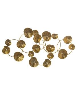 Decoração de Parede Alexandra House Living Dourado Metal 89 x 6 x 50 cm