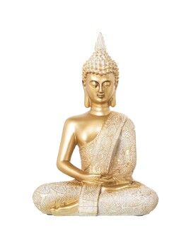 Figura Decorativa Alexandra House Living Dourado Acrílico Plástico Melamina Buda