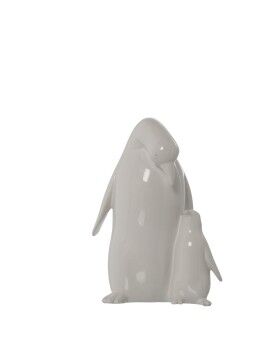 Figura Decorativa Alexandra House Living Branco Cerâmica Pinguim