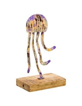 Figura Decorativa Alexandra House Living Metal Medusa 15 x 10 x 26 cm