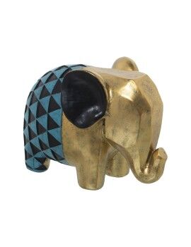 Figura Decorativa Alexandra House Living Dorado Acrílico Plástico Melamina Elefante