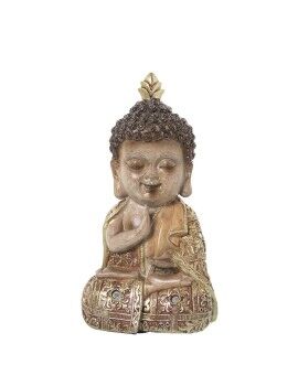 Figura Decorativa Alexandra House Living Acrílico Plástico Melamina Buda 11 x 9 x 20 cm