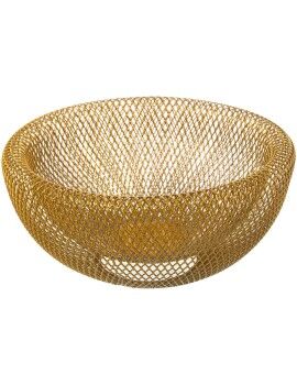 Fruteira Alexandra House Living Dourado Metal 25 x 12 cm