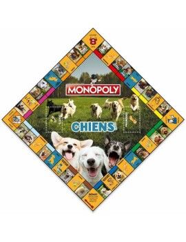 Jogo de Mesa Winning Moves Monopoly Chiens