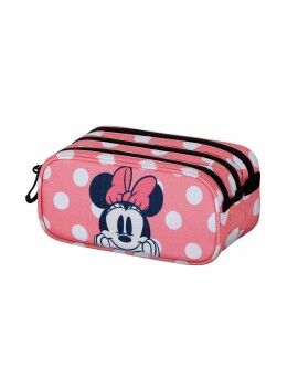 Malas para tudo triplas Minnie Mouse Karactermania Cor de Rosa