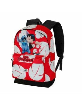 Mochila Infantil Lilo & Stitch Karactermania Blanco Rojo 31 x 18 x 44 cm