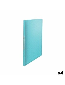 Carpeta Esselte Colour'ice Azul A4 (4 Unidades)