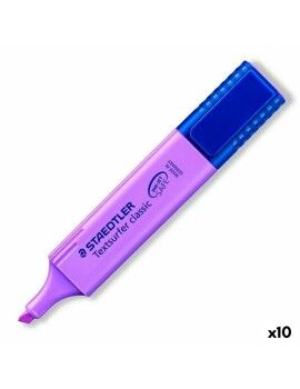 Marcador Fluorescente Staedtler Textsurfer Classic Violeta Lilás 10 Peças (10 Unidades)