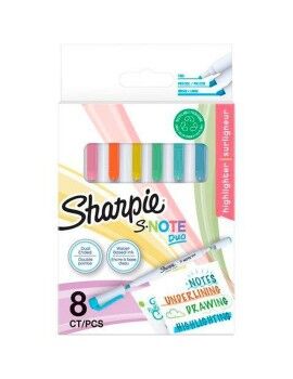 Conjunto de Canetas de Feltro Sharpie S-NOTE DUO Multicolor