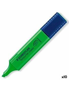 Marcador Fluorescente Staedtler Textsurfer Classic Verde 10 Unidades