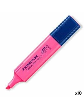 Marcador Fluorescente Staedtler Textsurfer Classic Fucsia 10 Unidades