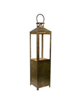 Lanterna Romimex Antique Castanho Metal 22 x 88 x 22 cm