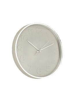 Reloj de Pared Romimex Blanco Dorado PVC 40 x 40 x 3 cm