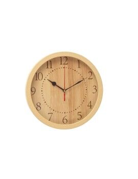 Reloj de Pared Romimex Beige Plástico 30 x 30 x 2 cm