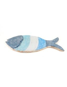 Centro de mesa Romimex Azul Peixe 30 x 3 x 20 cm