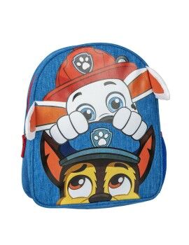 Mochila Escolar The Paw Patrol Azul 25 x 30 x 10 cm