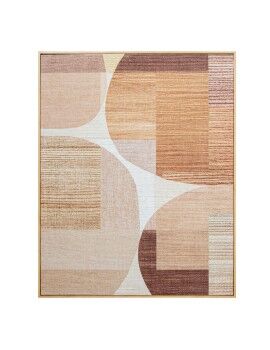 Cuadro Alexandra House Living Madera Abstracto 80 x 40 x 100 cm