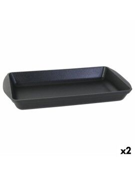 Fuente de Cocina Inde Hierro Fundido 58 x 32,5 x 6,5 cm (2 Unidades)