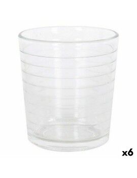 Vaso La Mediterránea Ignea aros 6 Unidades (6 Piezas) (28 cl)(6 uds)