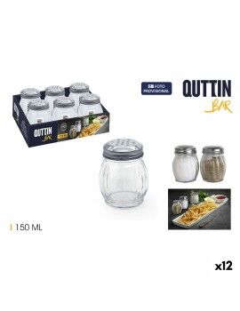 Suporte para Especiarias Quttin Bar 150 ml 6 x 8 cm (6 Peças) (12 Unidades)