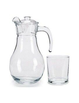 Set de Vasos BIG-S3604465 Transparente Vidrio Jarra 4 x (40 cl) / 1 x (1,8 l)