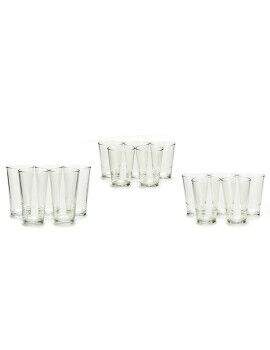 Conjunto de Copos 41015 Transparente Vidro 6 x (51 cl) / 6 x (34 cl) / 6 x (23 cl)