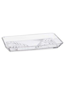 Bandeja Madlen Cristal Transparente (16,5 x 2,6 x 27,5 cm)