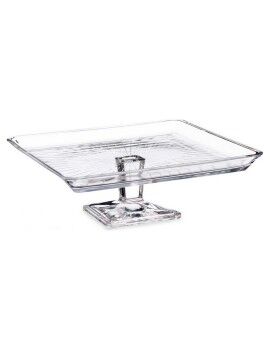 Tarteira Madlen Cristal Transparente (23,7 x 8 x 23,7 cm)