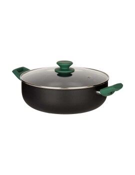 Cacerola Negro Verde Aluminio (7 L)