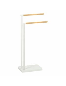 Toallero de Pie Andrea House ba72128 Blanco Metal 30 x 20 x 78 cm