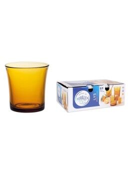 Conjunto de Copos Duralex Lys Âmbar 210 ml (6 Unidades)