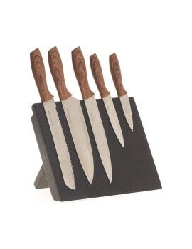 Conjunto de Facas de Cozinha e Suporte 5five (32 x 23,2 x 19 cm)