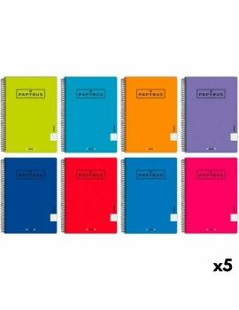 Cuaderno Papyrus Din A4 80 Hojas (5 Unidades)