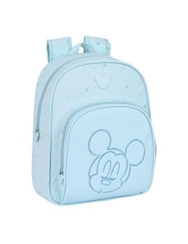 Mochila Escolar Mickey Mouse Clubhouse Baby Azul claro (28 x 34 x 10 cm)