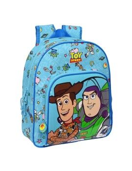 Mochila Infantil Toy Story Ready to play Azul claro (28 x 34 x 10 cm)