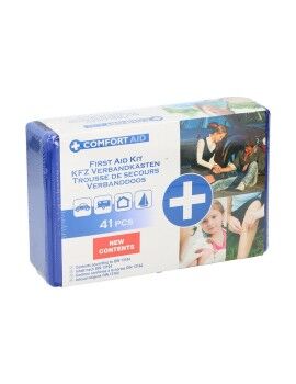 Estojo de primeiros socorros Comfort Aid 41 Peças (25 x 17 x 7,5 cm)