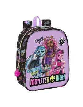 Mochila Escolar Monster High Creep Negro 22 x 27 x 10 cm