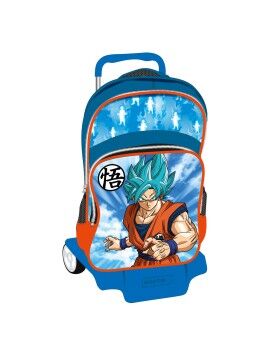 Mochila Escolar Dragon Ball Azul