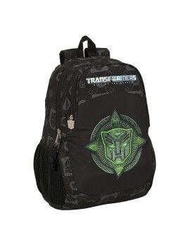 Mochila Escolar Transformers Negro 32 x 44 x 16 cm