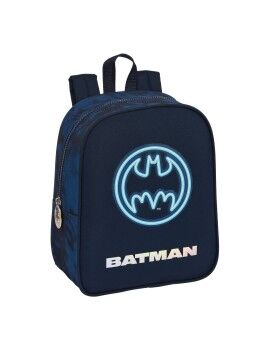 Mochila Infantil Batman Legendary Azul Marinho 22 x 27 x 10 cm